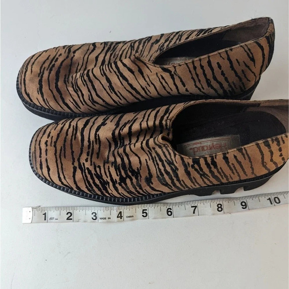 Heyraud Paris Tiger Print Chunky Slip On Loafer - Picture 9 of 9